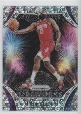 2019-20 Panini Prizm Fireworks Fast Break Prizm James Harden #5 11ba