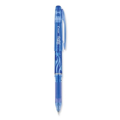 Pilot 31574 FriXion Point Erasable Gel Pen - BLU/SIL/Trans (1 Dozen) New