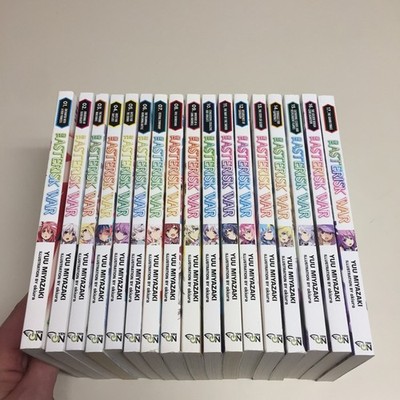 Asterisk War Light Novel English Volume 1-17 Complete Set Series