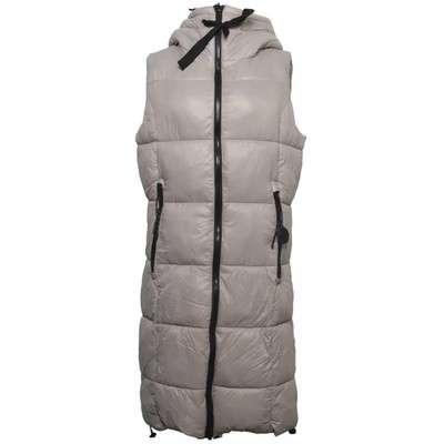 Fresh Made, Outdoor Weste, Damen, Größe: M, Beige, Polyester, Einfarbig #hH2