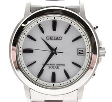 【SALE】[UNUSED] SEIKO SBTM167 7B52-0AF0 Solar radio-controlled  white Men's Watch