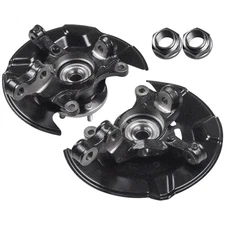 Pair Front Wheel Bearing Hub Knuckle Assy for 14-18 Toyota Corolla 1.8L 698-476