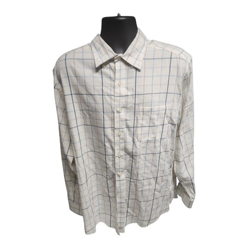 Vineyard Vines Mens Slim Fit Murray Shirt Button Down Gingham Check White XL