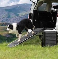Dog Ramp for Car SUV - Foldable Car Ramp for Large Dogs 71" x 17.3" Portable