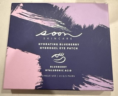 Soon Skincare - Hydrating Blueberry Hydro Gel Eyepatch   5PK