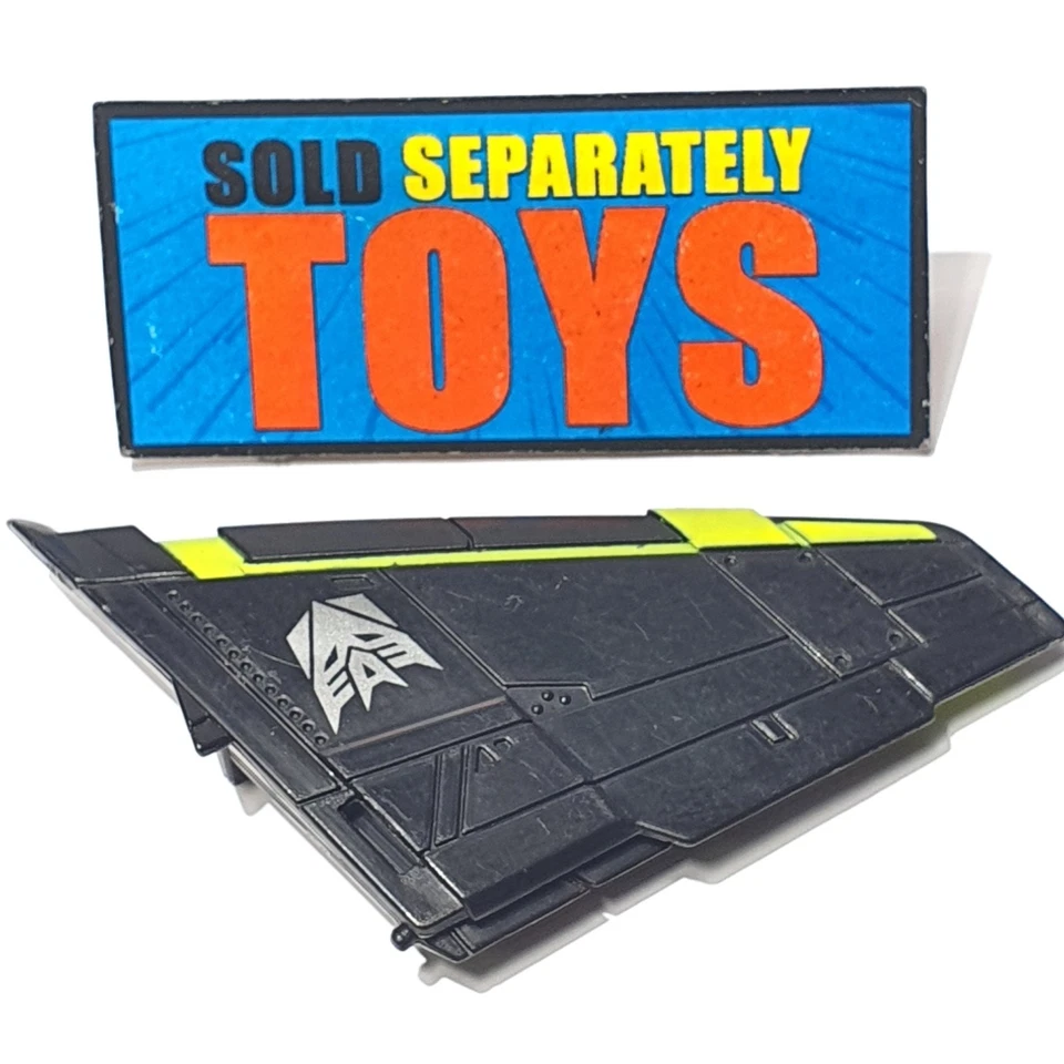 Transformers Movie Overcast LEFT WING fin accessory 2007 original part B - Image 4 of 4
