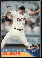 Neal Musser 2002 Brooklyn Cyclones Team Set Card