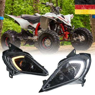 LED Scheinwerfer Für 2006-2025 YAMAHA RAPTOR 700 700R 250 350 YFZ 450 450R 450X