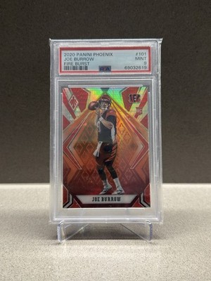 2020 Panini Phoenix Rookies Joe Burrow #101 Fire Burst (RC)