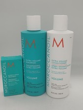 Moroccanoil Volume Shampoo and Conditioner with Treatment Oil