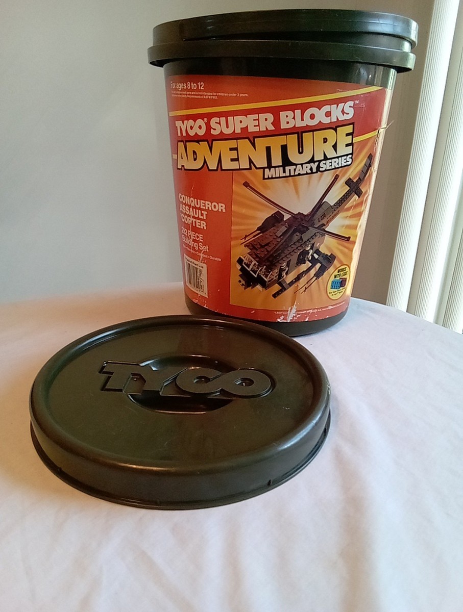 BOØWY COMPLETE 1981-1988 Vintage Tyco Super Blocks Military Adventure Series Bucket