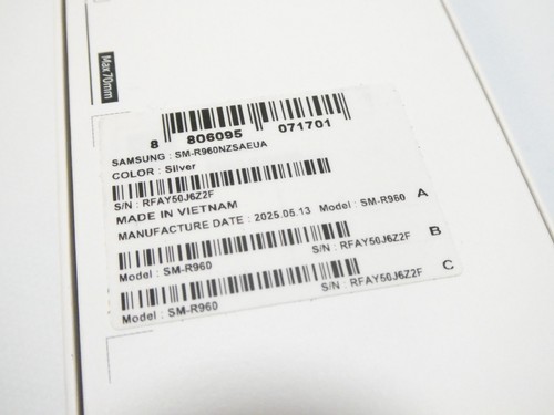 SAMSUNG GALAXY WATCH6 CLASSIC SM-R960 47MM SMART WATCH SILVER NEW IN SEALED BOX - Picture 7 of 9