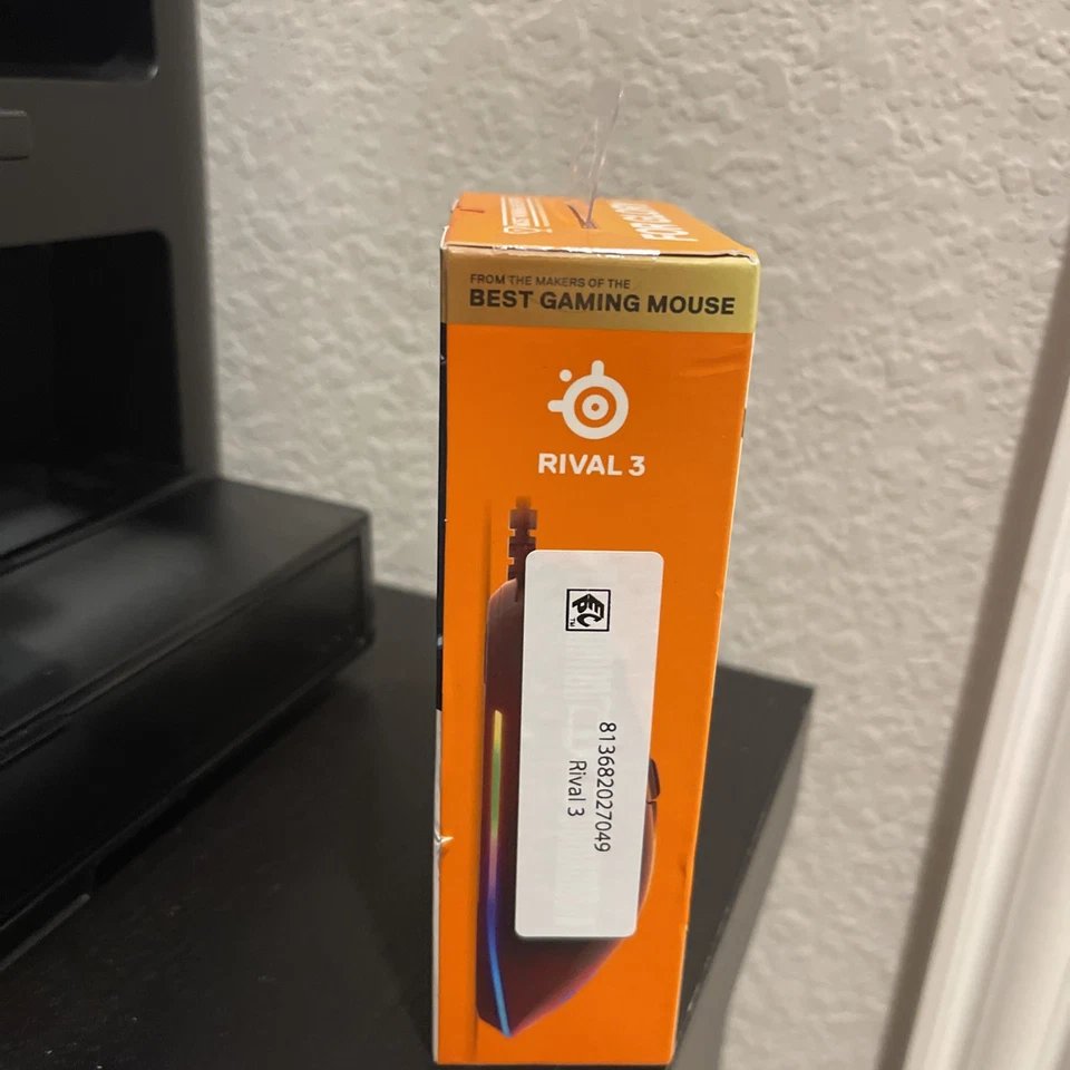 SteelSeries Wired Gaming Mouse Rival 3 NEW SEALED - Image 3 of 3