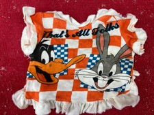 HTF Vintage 1980  s 1987 Warner Bros Looney Tunes Bugs  Daffy 12 Months T Shirt