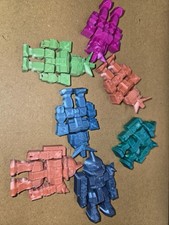 Zaku and Rx78-2 Gundam keychains random color random model