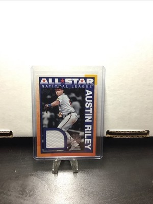 2025 Topps Series 2 - 1990 Topps All-Stars Relics Austin Riley #90ASR-AR (MEM)