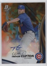 2017 Bowman Platinum Top Prospects Orange 3/25 Trevor Clifton #TPA-TC Auto nd3