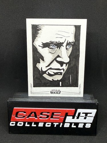 DARTH MAUL - Sketch By Luke Seavers 1/1 - Topps Star Wars