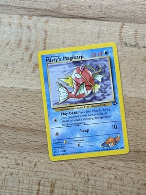 Mistys Magikarp 88/132 Gym Challenge Common Pokemon Card LP