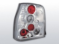 RüCkleuchten Set In Chrom FüR FüR Vw Lupo 09.98-05