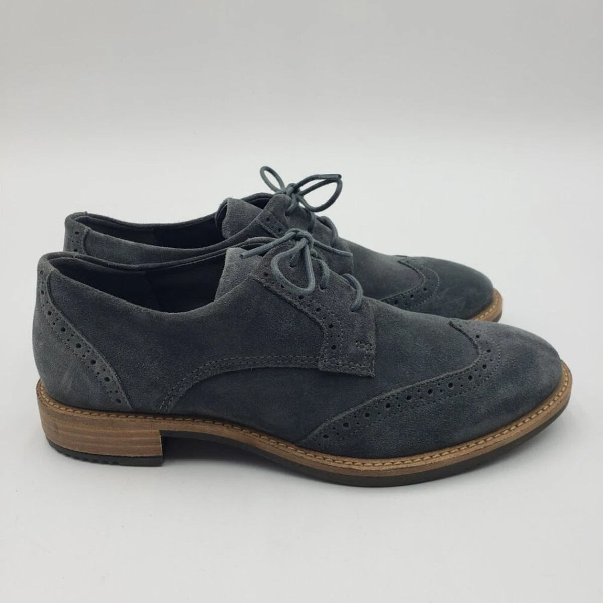 New ECCO men’s Sartorelle wingtip loafers 10 US 41 EU lace up Men main image 2