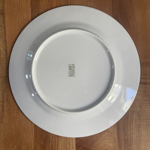 FIVE Vintage Schumann Germany Porcelain 10.5" Plates Memphis Geometric Modernist - Picture 3 of 8