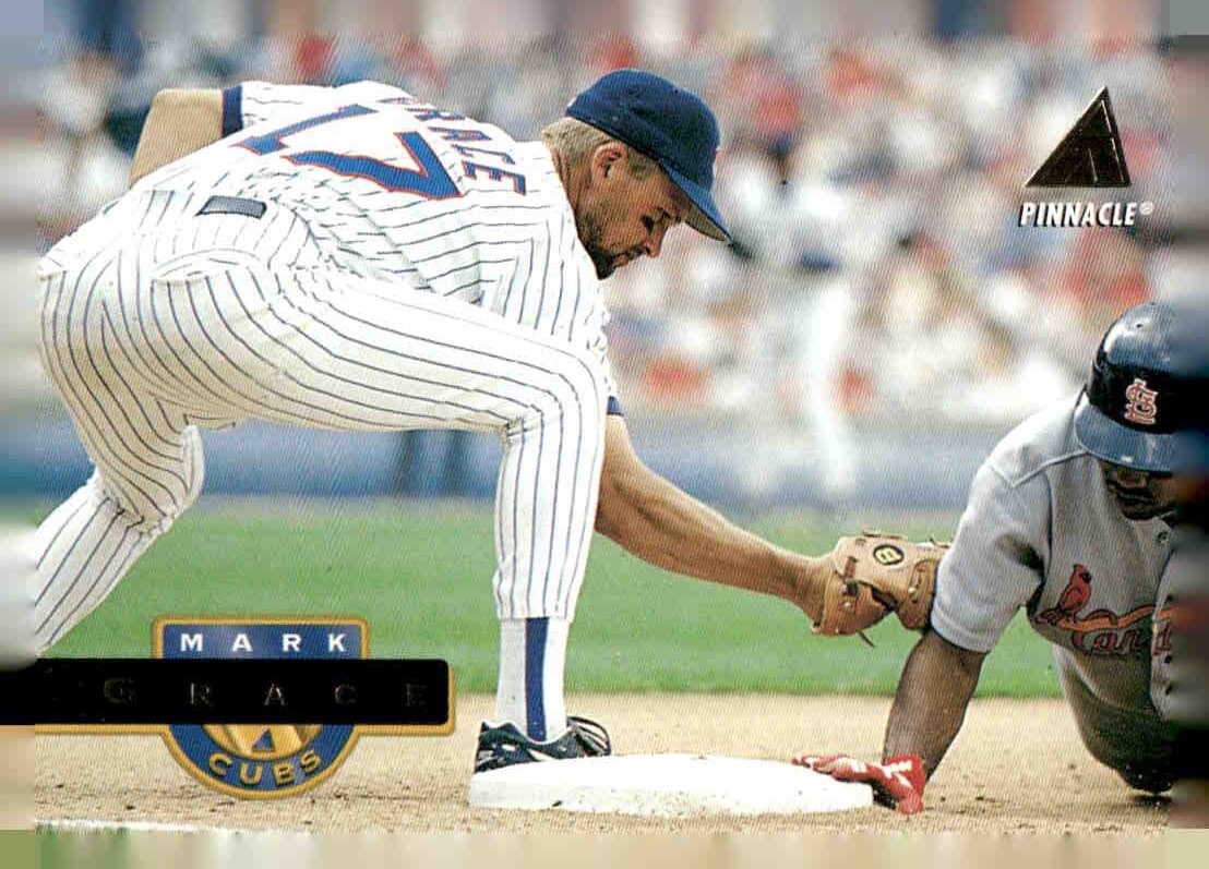 1994 Pinnacle #336 Mark Grace