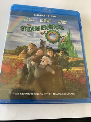 The Steam Engines of Oz Blu-ray + DVD Animated Childrens Brand New Free Ship!