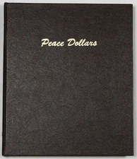 1921-1935 Peace Dollar Dansco Coin Album #7175 (Empty)