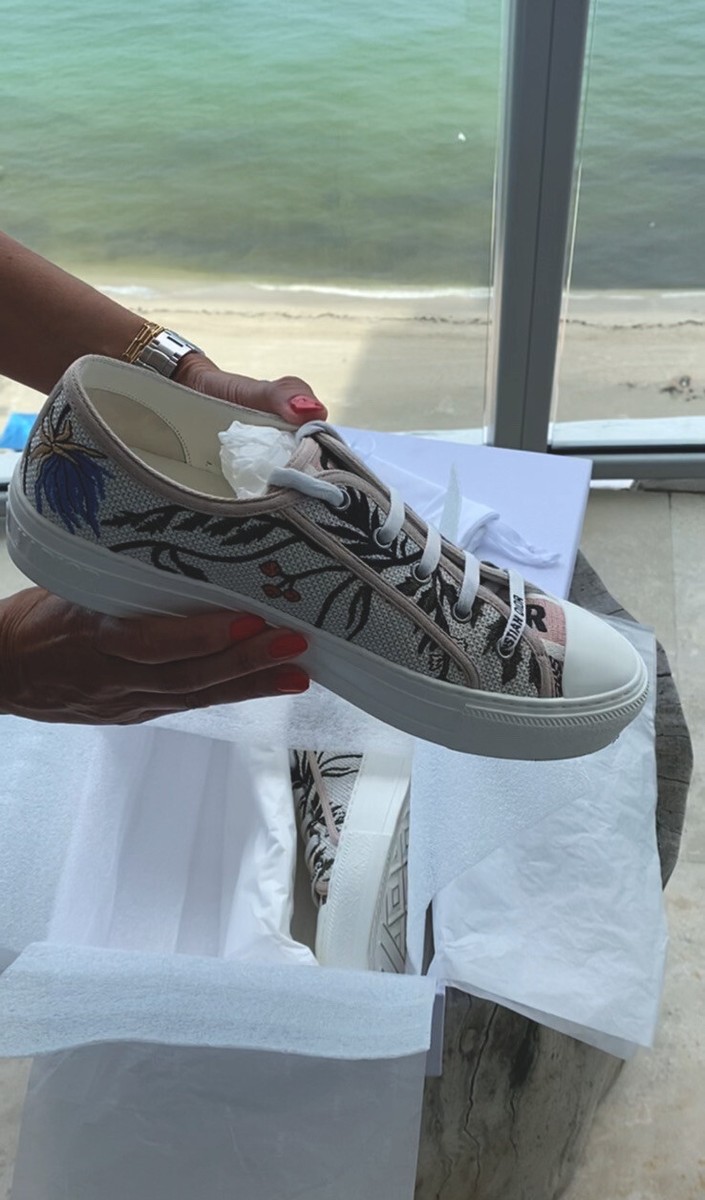 Christian Dior Walk'N'Dior Women's Sneakers Women's Size US Christian Dior Walk'N'Dior Women's Sneakers Women's Size US