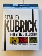 Stanley Kubrick 3 Film 4K Collection W/Slipcover/case