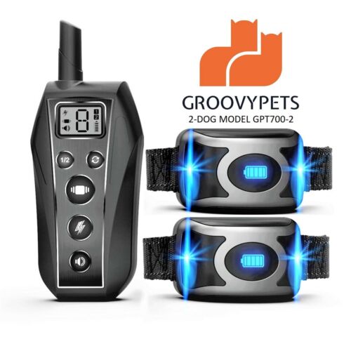 650 Yard Remote Training Shock Collar Waterproof for Small Medium Large Dogs - Picture 1 of 7