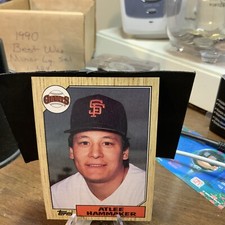 1987 Topps #781 Atlee Hammaker San Francisco Giants Baseball Card