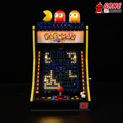 LED Light Kit for PAC-MAN Arcade - Compatible with LEGO  10323 (Classic Version)