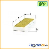 Filter, Innenraumluft Freciousplus MANN-FILTER FP29003-2