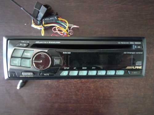 Autoradio Alpine CDM-9803 car CD receiver in-dash unit Full-DIN - Foto 7 di 14