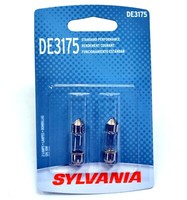 Sylvania Basic DE3175 30Mm 10W Zwei Innenraum Karte Licht Ersetzen Lager Lampe