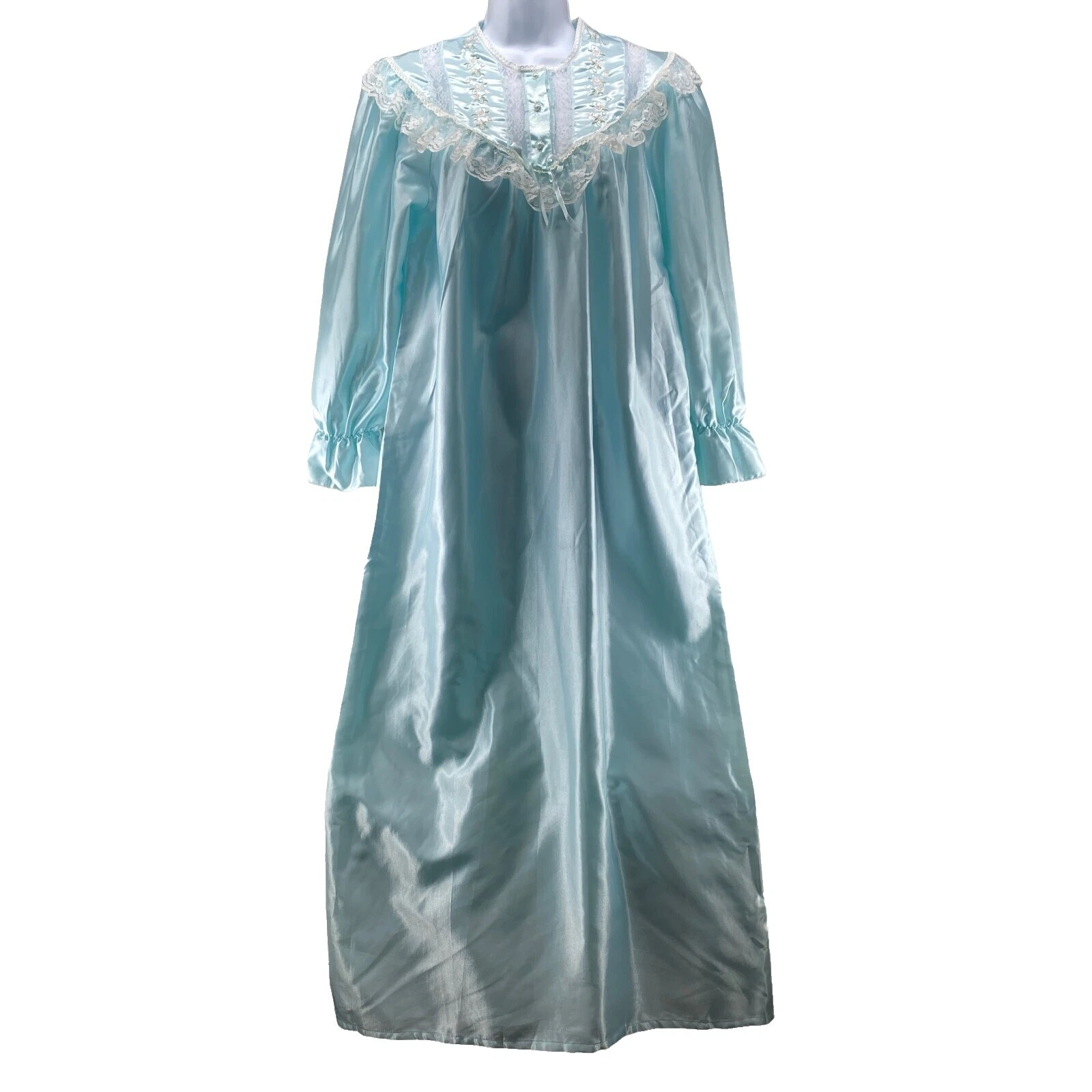 Edwardian 1980s Vintage Regular Size Sleepwear & Robes for Women