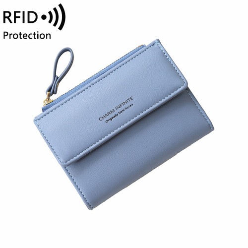 Women Small Leather Wallet RFID Blocking Credit Card Holder Mini Bifold Purse US - Picture 11 of 27