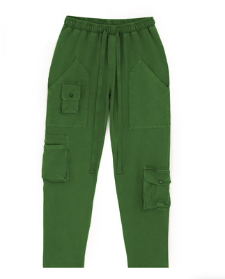 The Rad Black Kids L82401 Mens Green Italian Hunting Pants Size M