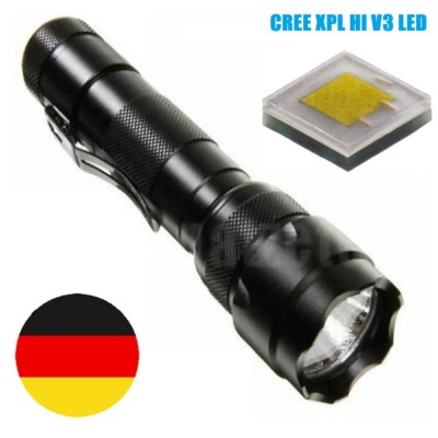 Gatzetec WF-502 B mit CREE XPL HI V3 LED extrem hell 3 Mod.  2026