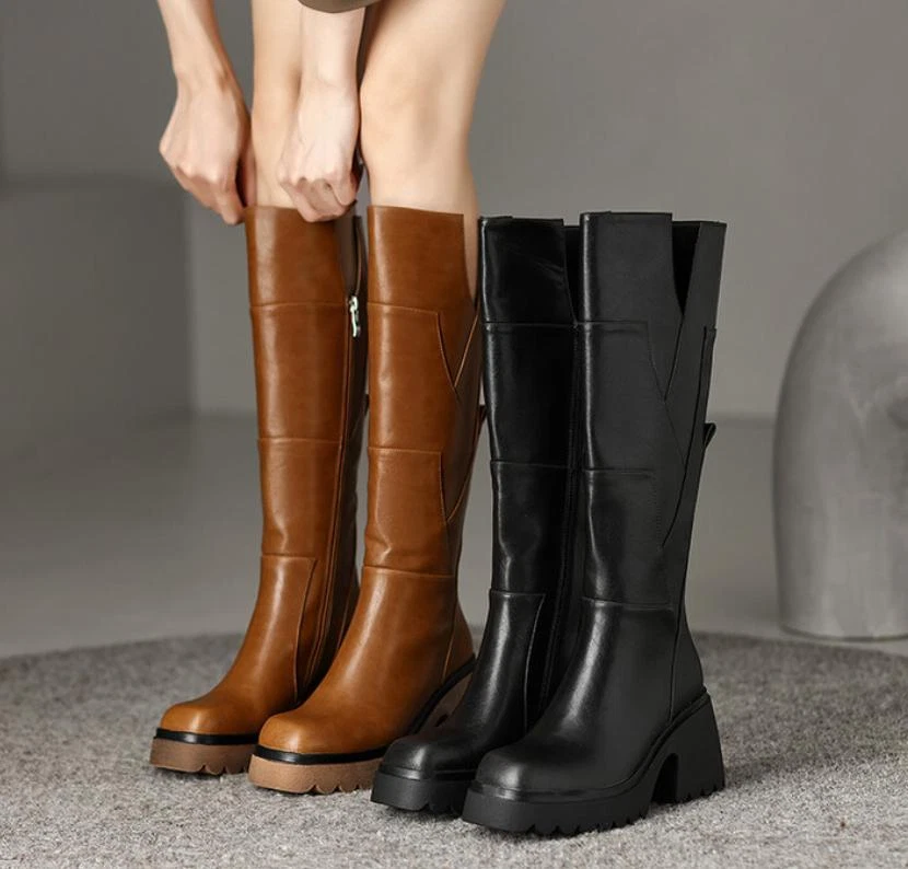 靴 Platform Long Boots 38 Amazon.com | DREAM PAIRS Women's Knee High Boots Wedge Platform