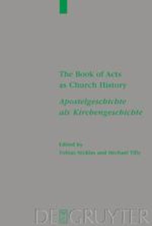 Thumbnail - Michael Tilly (u. A.) | The Book Of Acts As Church History /...