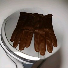 Merona Women  s Leather Gloves, Brown, Size S/P