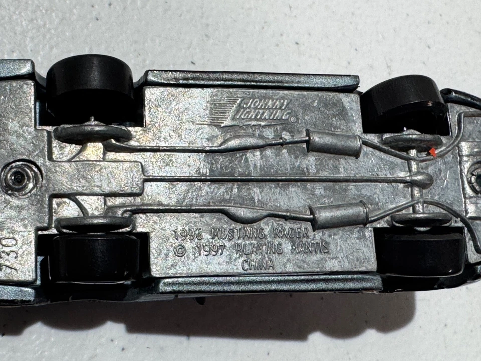 1996 FORD MUSTANG SALEEN RACER 1:64 SCALE DIECAST BY JOHNNY LIGHTNING - Image 4 of 4