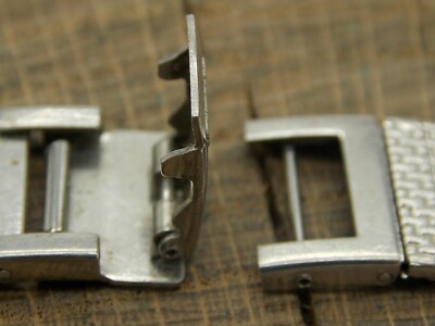 Vintage Seiko Stelux Watch Band 10mm Butterfly Clasp Stainless