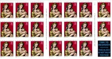US Stamp Scott #3244a, 32c, Christmas 1998, Booklet Pane of 20, MNH, SCV$13.00