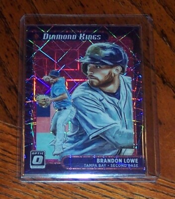 2021 DONRUSS OPTIC PINK VELOCITY PRIZM DIAMOND KINGS BRADON LOWE #085/249 #1