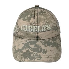 Cabela's Strapback Hat Camo Youth Embroidered Adjustable Outdoor