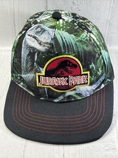 Jurassic Park Kids Hat One Size Snapback Jurassic World Dinosaur